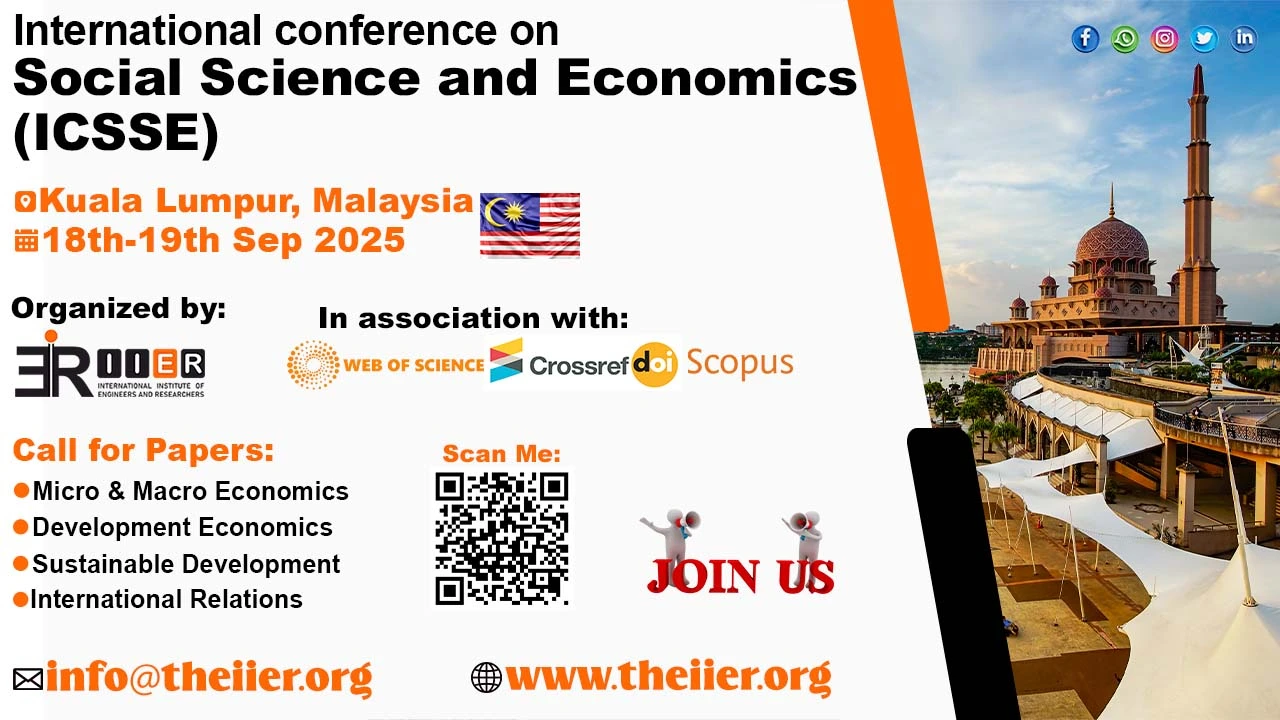 Social Science and Economics Conference in Malaysia